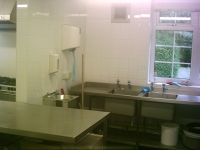 View of the kitchen